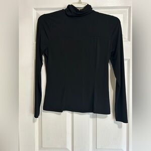 New York & Company Black Long Sleeve Top